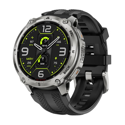 KOSPET Tank T4 Smart Watch for Men 6-Sat GPS Offline Maps 10ATM Waterproof Heart Rate Diving Skiing Hiking for Android iOS