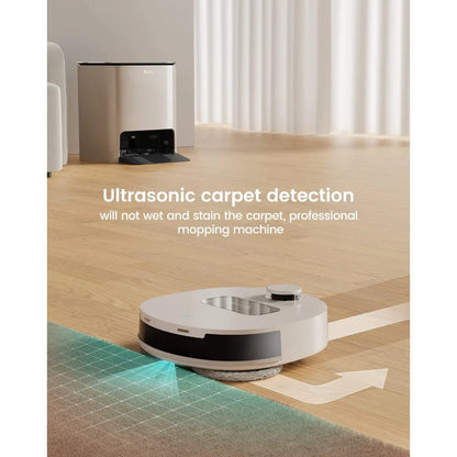 Lidar Navigation Self-Cleaning Robot Vacuum Mop 5L Large Tank Smart Home Cleaner Compatible with Alexa