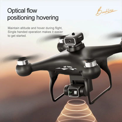 2026 Newest S116 MAX Brushless RC Drone with Dual Camera, WiFi FPV, Optical Flow Positioning, 360 Obstacle Avoidance, One Key Takeoff Landing, Altitude Hold, Foldable, Carry Bag Included, Long Flight Time, Gift for Adults