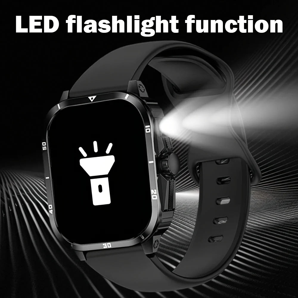 New Full-Touch High-Definition Men'S and Women'S Sports Smartwatch Features ,Wireless Dialing, Answering Calls, Motion Tracking,  Music Control. Suitable for Android & Iphone,Christmas/New Year/Birthday Watch Gifts