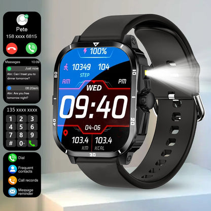 New Smart Watch for Men and Women - Notifications/Text Messages/Multiple Sports Modes/Remote Camera Control/Fitness Tracker, Compatible with iPhone and Android, USB Charging, Smart Connectivity, Modern Style, Clear Screen Dis