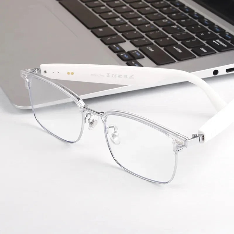 Adaptive Lens Open‑Ear Audio Glasses, Bluetooth Smart Sunglasses with Color‑Changing Lenses, Hands‑Free Calls, Music & Voice Assistant, Unisex Eyewear for Daily Work & Outdoor Scenarios