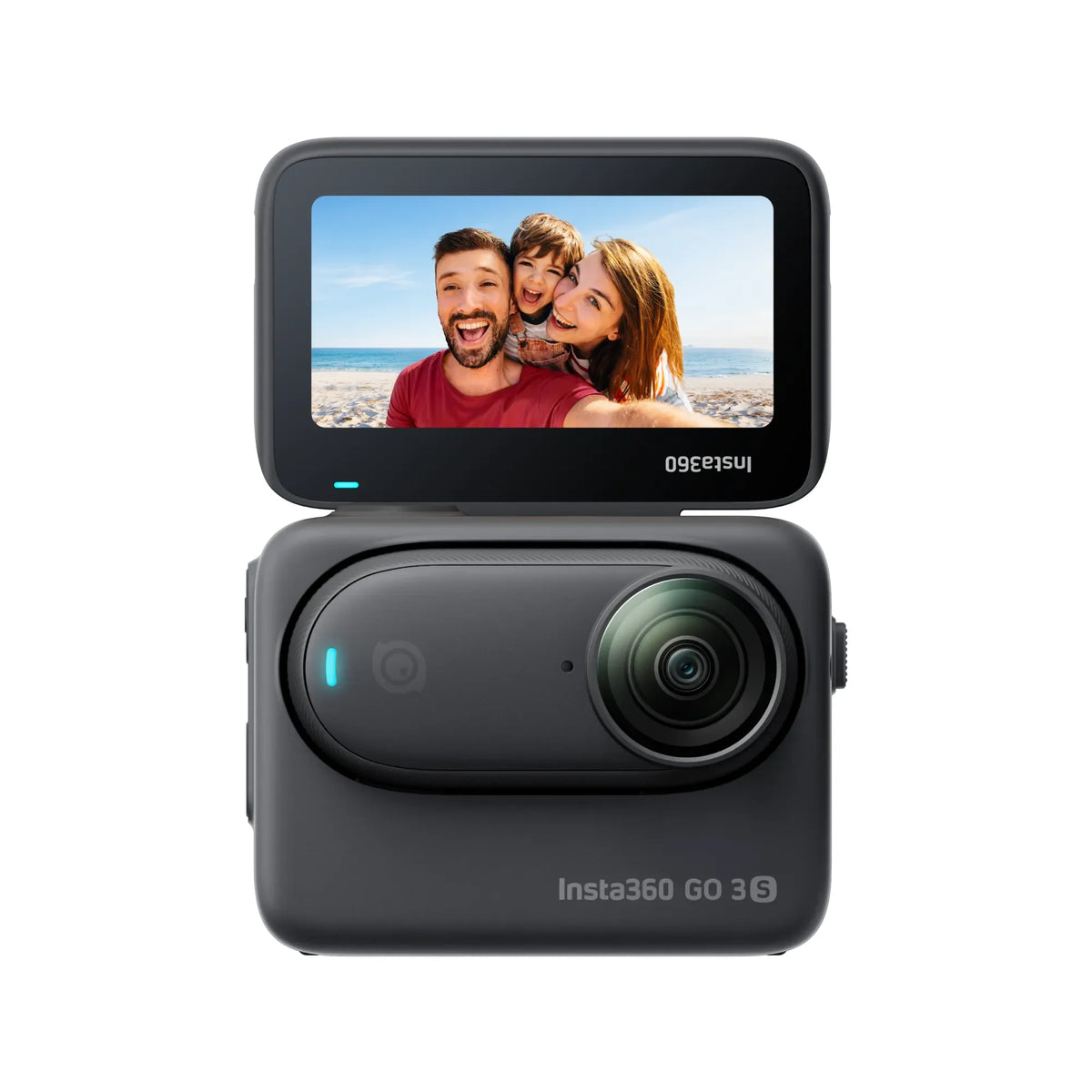 Insta360 GO 3S Tiny Action Camera Refurbished 4K 30FPS FlowState Stabilization 10M Waterproof Digital Camera for Vlogging WiFi Bluetooth With Action Pod Touch Screen