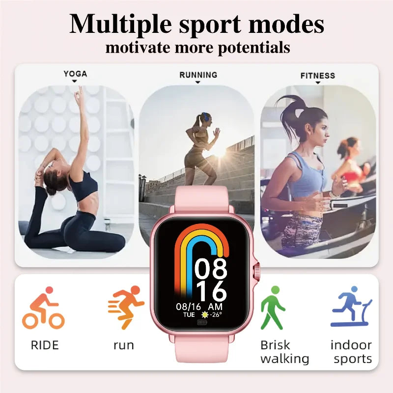 1.83inch Newest Smart Watch, Wireless Calling, Changeable Multiple Dials, Music Control, Multiple Sport Modes,Suitable for IPhone & Android, Men' S /Women's Watch,Christmas/New Year/Birthday Watch Gifts