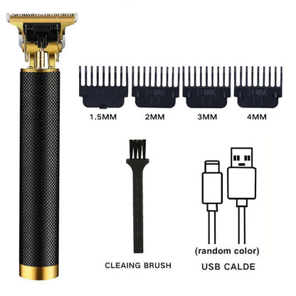 Rechargeable Hair Clipper Barber Professional Electric Hair Trimmer Shaver Trimmer Beard 0mm Men Hair Cutting Machine for Men