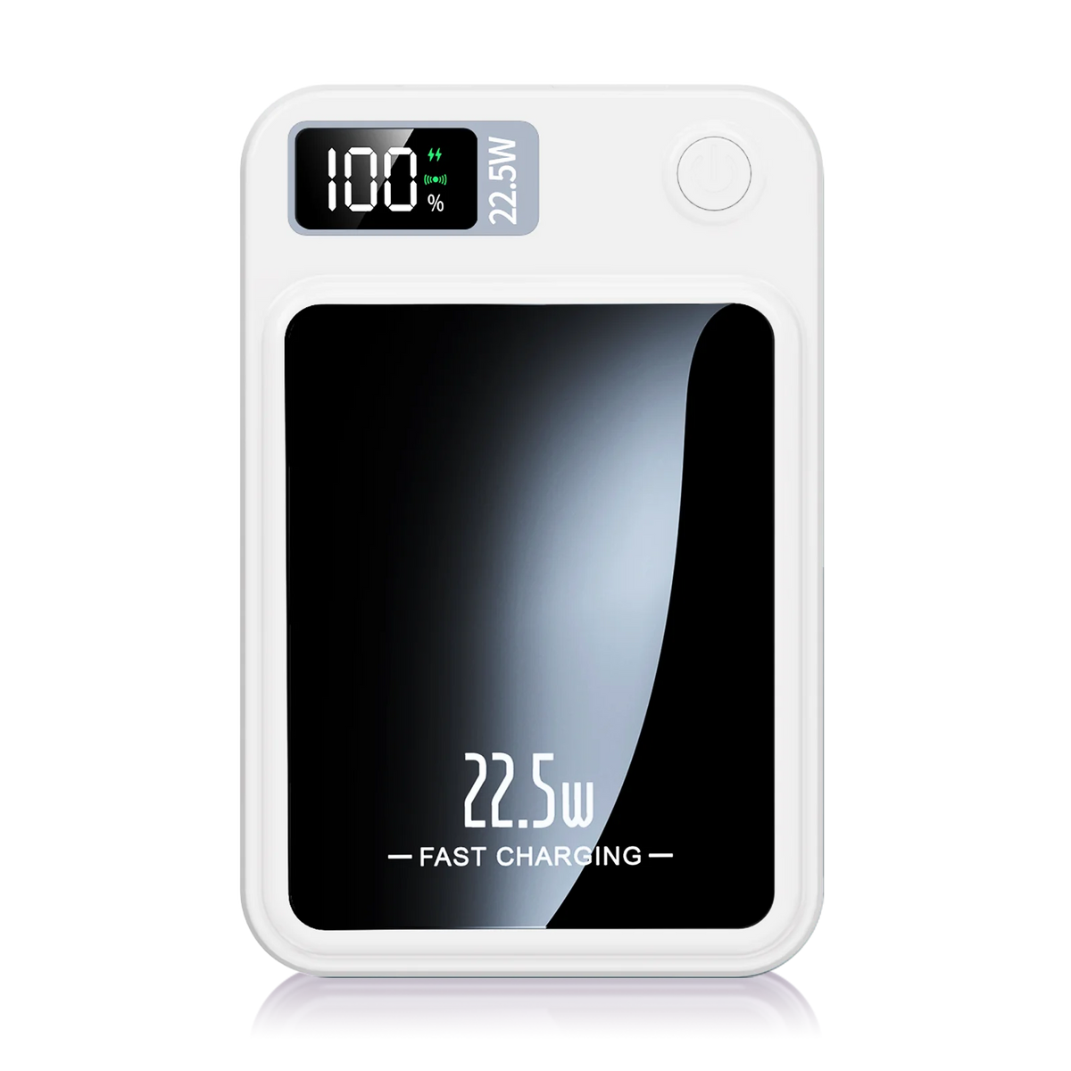 2-in-1 Wireless Magnetic Power Bank Fast Charging Portable PD 22.5W 10000mAh LED Power Display for iPhone 17/16/15/14 Samsung