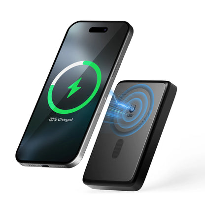 10000mAh Portable Magnetic Power Bank Wireless 22.5W Fast Charging Battery Pack Multiple Devices For iPhone14 15 16 17 Xiaomi