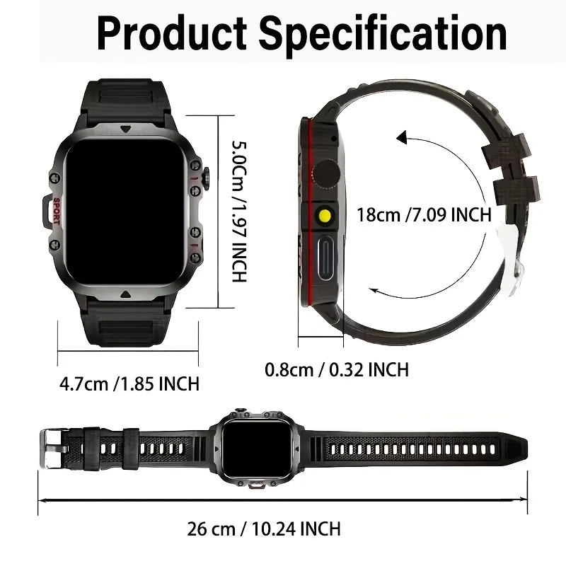2026 Smart Watch, Supporting Wireless Calls, Multi-Sports Modes, Music, Reminders, Wallpapers, Weather, USB Charging, Multifunctional Wearable, Compatible with Iphone And Android, Unisex, Ideal Holiday Gift for Friends, Lover