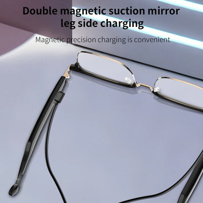 Bluetooth Smart Audio Glasses with AI Real-time Translation Open Ear Speaker Hands-free Calling Music Smart Glasses for Travel Business Meeting