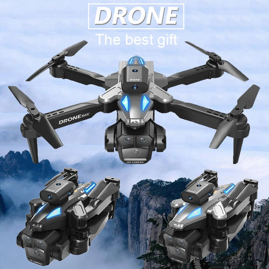 New Model Drone, Equipped with Three Cameras, High-definition Video Recording, Optical Flow Positioning, FPV, One-click Take-off And Landing, Optical Flow Positioning, Electrically Controlled Camera, Headless Mode, Three Flig