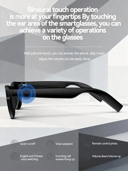 US Smart Glasses NEW D11 Plus Wireless Bluetooth Hands-Free Calling Music Play Headphones With Microphone Stereo Speaker Glasses
